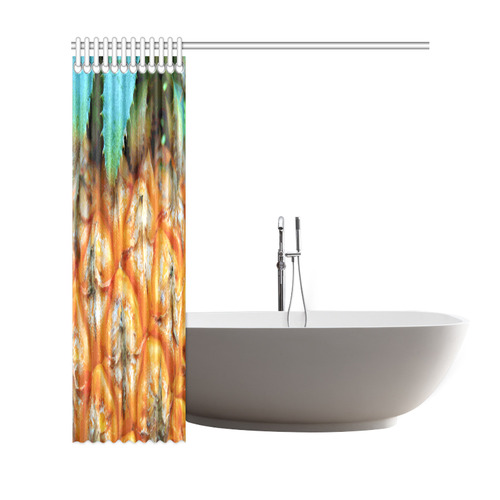 Pineapple Fruit Shower Curtain 69"x72"