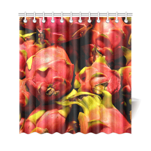 Dragon Fruit Shower Curtain 69"x72"
