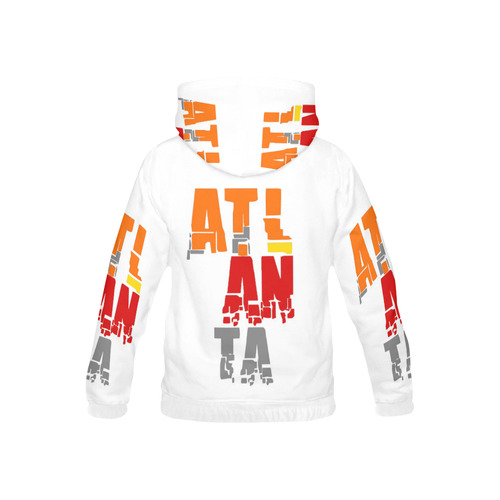 Atlanta by Artdream All Over Print Hoodie for Kid (USA Size) (Model H13)