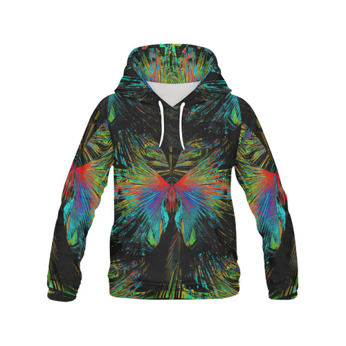 Vibrant All Over Print Hoodie for Men (USA Size) (Model H13)