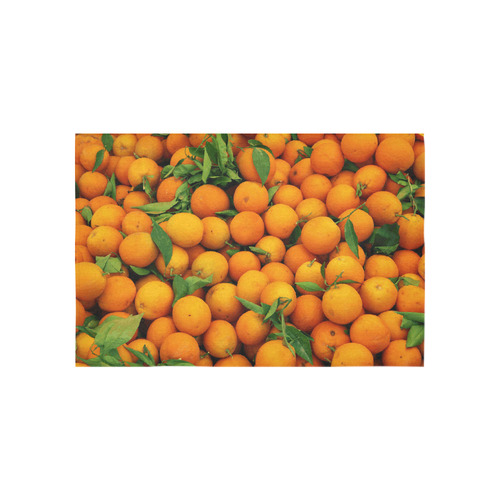 Oranges Fruit Cotton Linen Wall Tapestry 60"x 40"