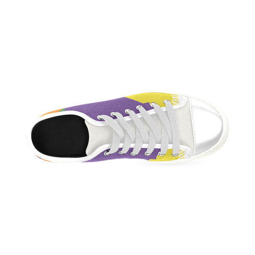 High-Tech Low Top Canvas Shoes for Kid (Model 018)