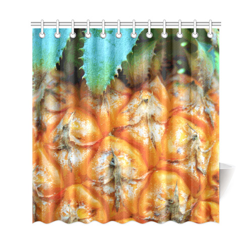 Pineapple Fruit Shower Curtain 69"x72"