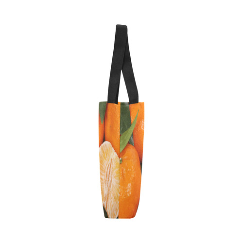 Oranges & Peeled Orange Fruit Canvas Tote Bag (Model 1657)