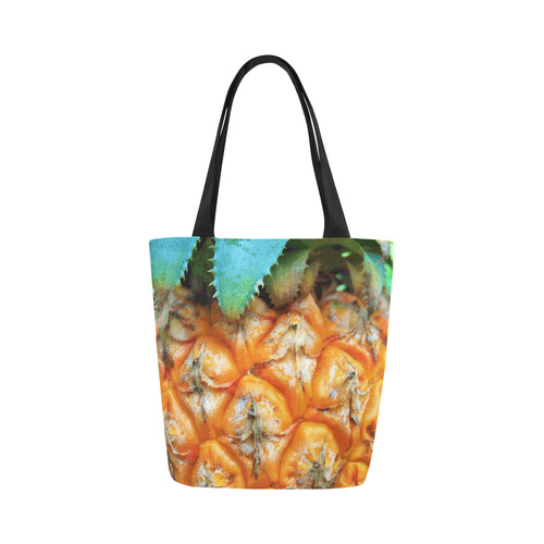 Pineapple Fruit Canvas Tote Bag (Model 1657)