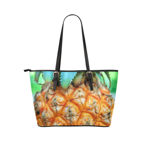 Pineapple Fruit Leather Tote Bag/Large (Model 1651)