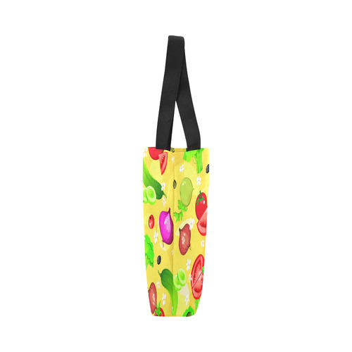 Vegetables Tomatoes Olives Cucumbers Onions Canvas Tote Bag (Model 1657)