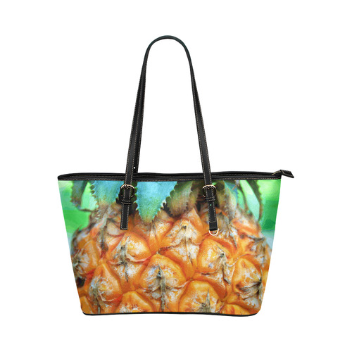 Pineapple Fruit Leather Tote Bag/Large (Model 1651)