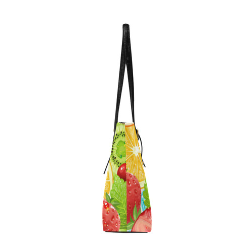 Strawberry Kiwi Orange Fruit Euramerican Tote Bag/Large (Model 1656)