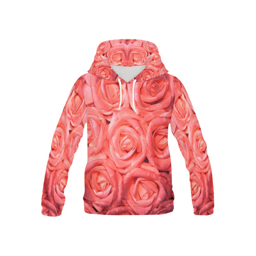 gorgeous roses I All Over Print Hoodie for Kid (USA Size) (Model H13)