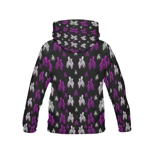 earth in hands All Over Print Hoodie for Women (USA Size) (Model H13)