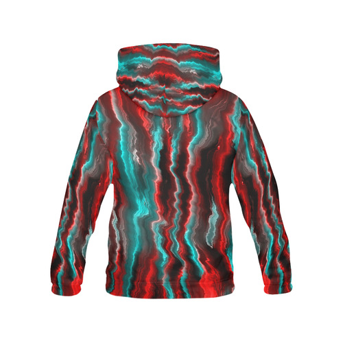 Hot abstract 8B All Over Print Hoodie for Women (USA Size) (Model H13)