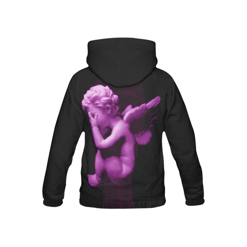 Sad li'l angel All Over Print Hoodie for Kid (USA Size) (Model H13)