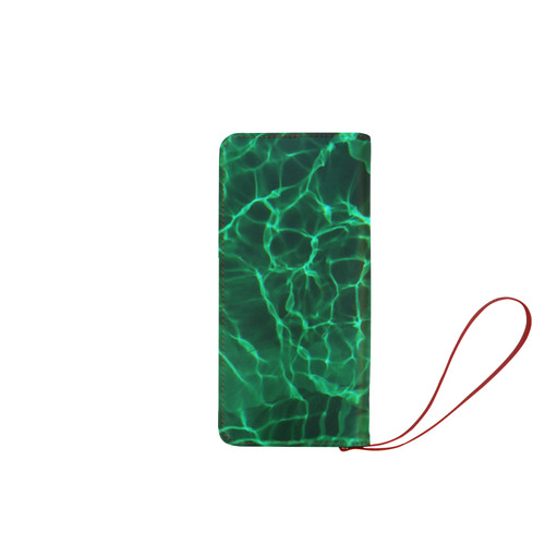 The Green Dive Women's Clutch Wallet (Model 1637)