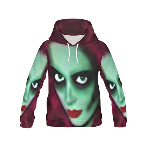 Vampire beauty All Over Print Hoodie for Women (USA Size) (Model H13)