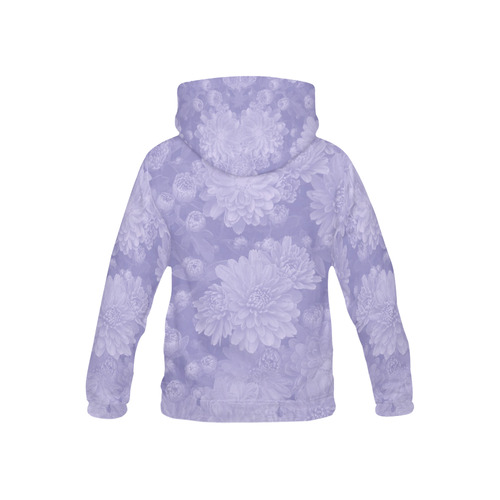 soft floral dreams E All Over Print Hoodie for Kid (USA Size) (Model H13)