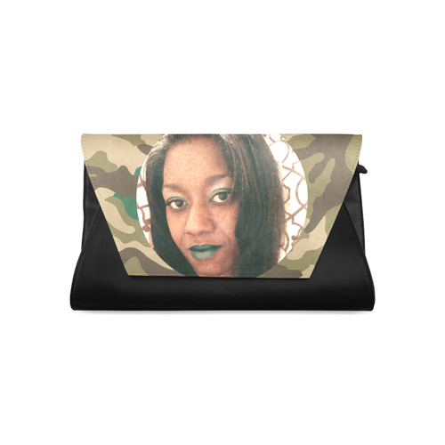 Envy in Camo 2 Clutch Bag (Model 1630)