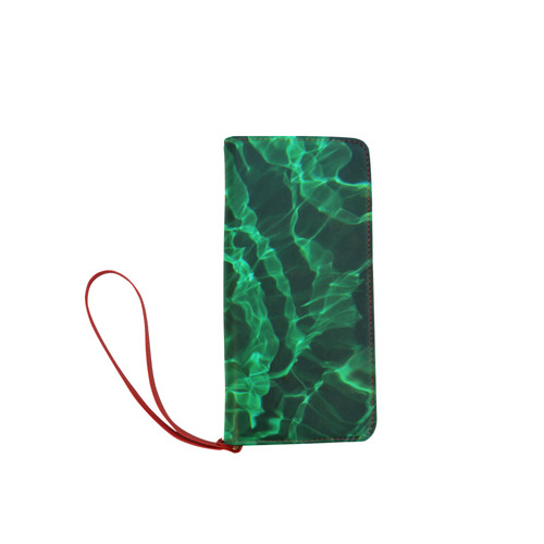 The Green Dive Women's Clutch Wallet (Model 1637)