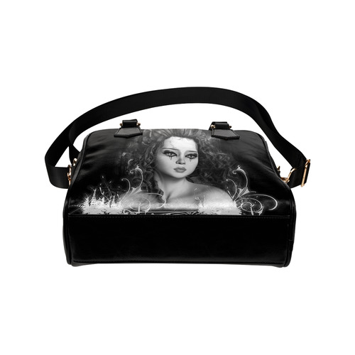 Gothic Girls Lost Forever Fantasy Goth Art Shoulder Handbag (Model 1634)