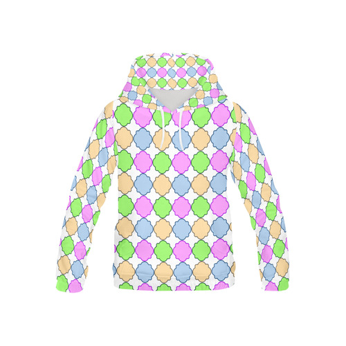 Bright Pastel Geometric Quatrefoil