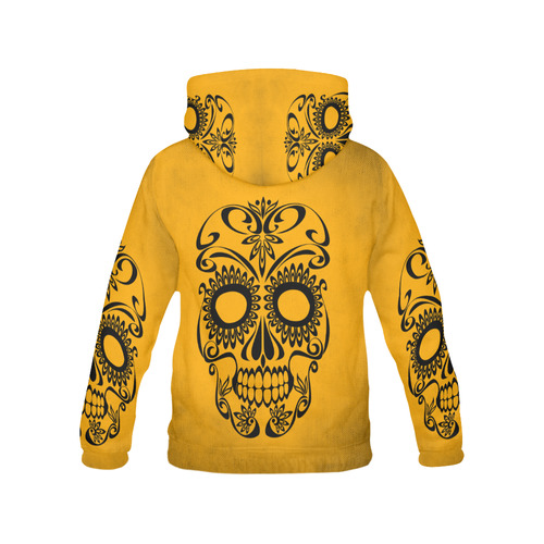 Skull20170332_by_JAMColors All Over Print Hoodie for Men (USA Size) (Model H13)