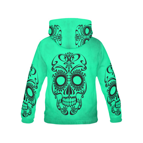 Skull20170335_by_JAMColors All Over Print Hoodie for Men (USA Size) (Model H13)