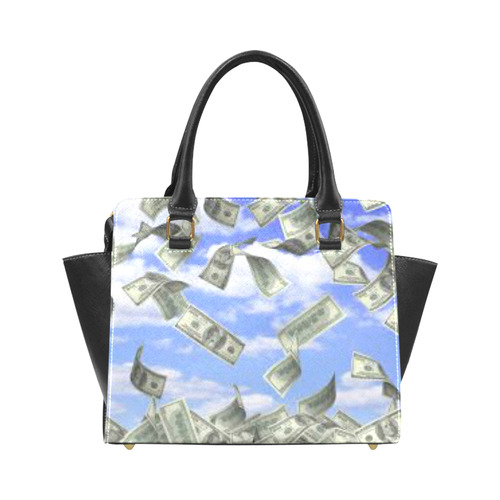 Money dream purse Rivet Shoulder Handbag (Model 1645)