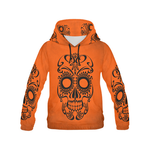 Skull20170331_by_JAMColors All Over Print Hoodie for Men (USA Size) (Model H13)