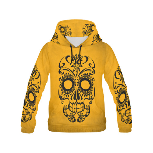 Skull20170332_by_JAMColors All Over Print Hoodie for Men (USA Size) (Model H13)