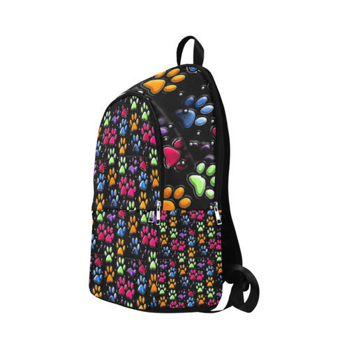 Paws by Nico Bielow Fabric Backpack for Adult (Model 1659)