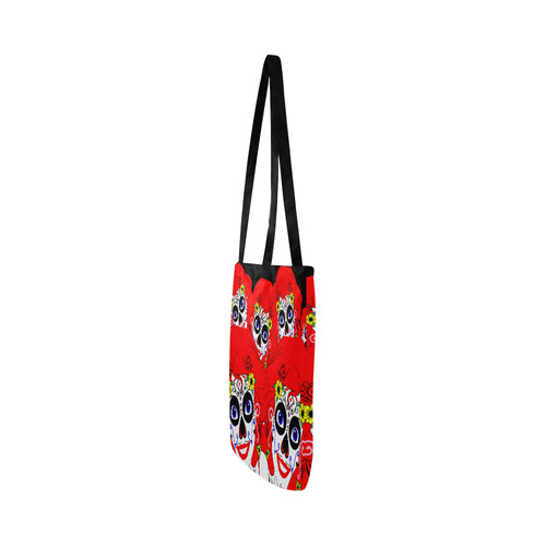 sugarskull mermaid Reusable Shopping Bag Model 1660 (Two sides)