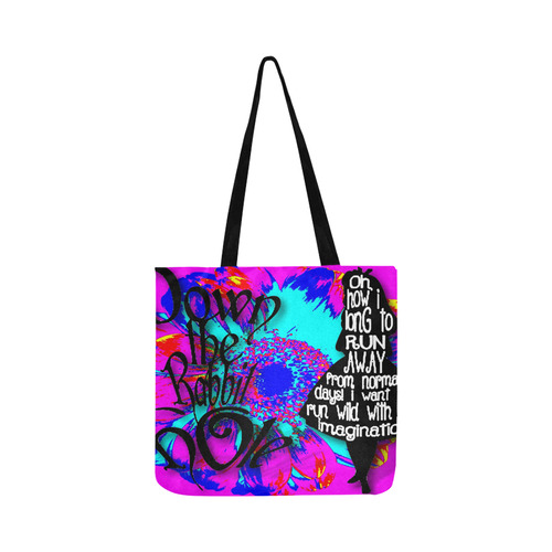 down the rabbit hole Reusable Shopping Bag Model 1660 (Two sides)