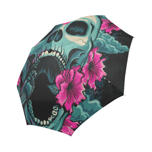 Skull Auto-Foldable Umbrella (Model U04)