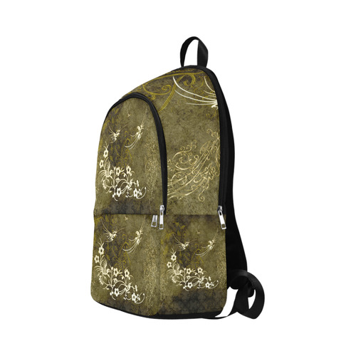 Fantasy birds with leaves Fabric Backpack for Adult (Model 1659)