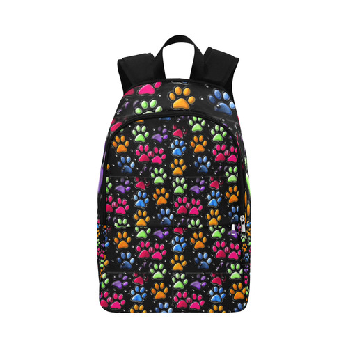 Paws by Nico Bielow Fabric Backpack for Adult (Model 1659)