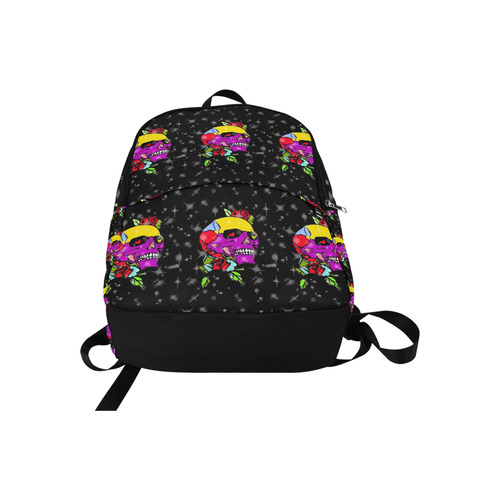 Amazing Skull by Popart Lover Fabric Backpack for Adult (Model 1659)