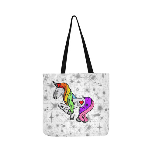 Amazing Unicorn by Popart Lover Reusable Shopping Bag Model 1660 (Two sides)