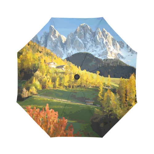 Mountain Landscape Autumn Leaves