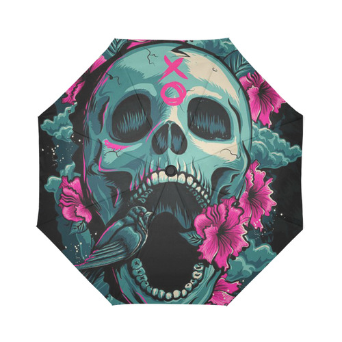 Skull Auto-Foldable Umbrella (Model U04)