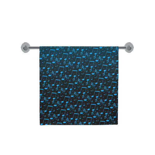 Blue Notes Bath Towel 30"x56"