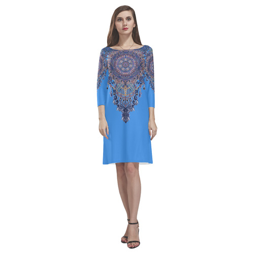 prosperity by Sandrine Kespi Rhea Loose Round Neck Dress(Model D22)