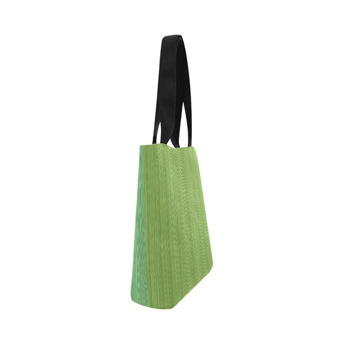 Designers tote bag : Green wood structure Canvas Tote Bag (Model 1657)