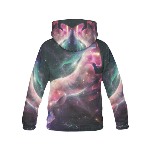 Unicorn All Over Print Hoodie for Men (USA Size) (Model H13)