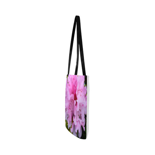 Pink Rhododendron Floral Art Reusable Shopping Bag Model 1660 (Two sides)