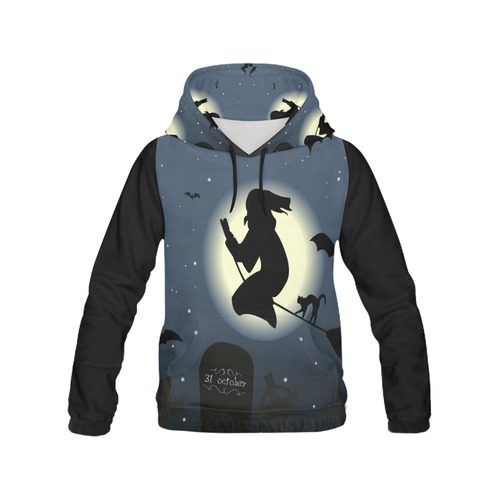 Halloween20160819a_by_JAMColors All Over Print Hoodie for Women (USA Size) (Model H13)