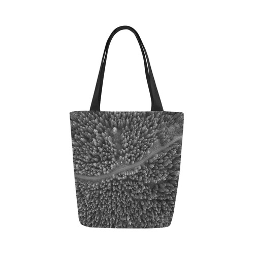 Designers tote bag with Area forest. Original product design Canvas Tote Bag (Model 1657)