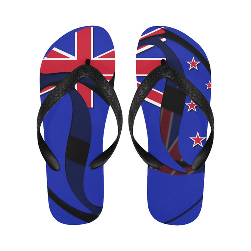 The Flag of New Zealand Flip Flops for 
