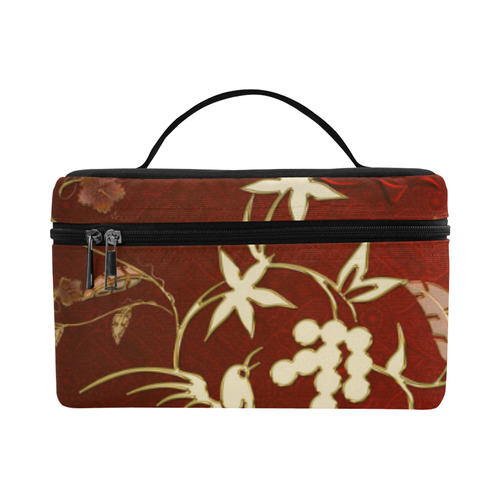 Golden fantasy birds Cosmetic Bag/Large (Model 1658)