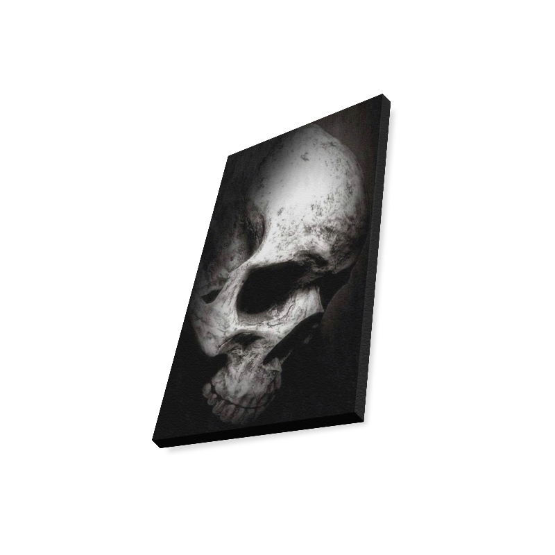 natural skull Canvas Print 12"x18" ID D1437847
