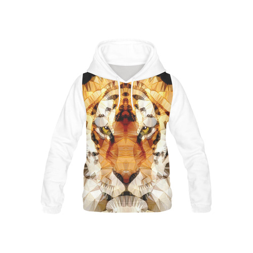 abstract tiger All Over Print Hoodie for Kid (USA Size) (Model H13)